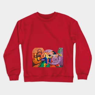 The Guitarist Crewneck Sweatshirt